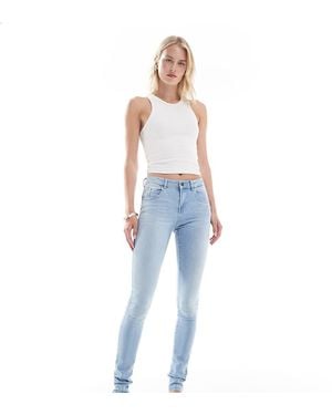 Noisy May Jen Push Up Skinny Jeans - Blue