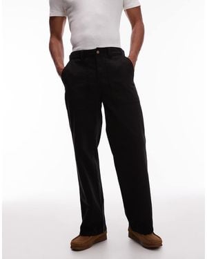 Dickies Fort Smith Canvas baggy Trousers - Black