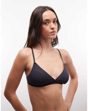 Weekday Reggiseno A Triangolo Imbottito Morbido - Nero