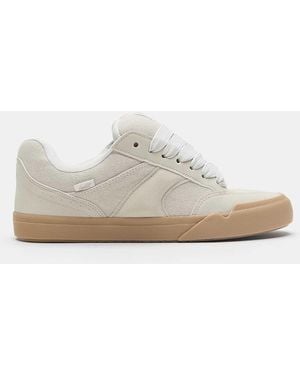 Pull&Bear – stwd – skater-sneaker - Weiß