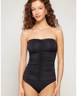 Tezenis One-Piece Preformed Swimsuit - Black