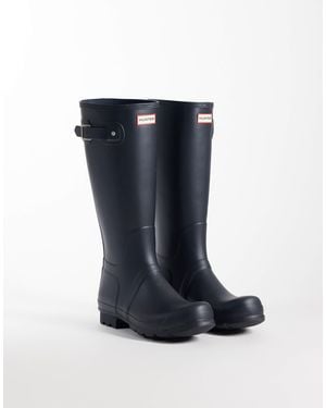 HUNTER Original hohe gummistiefel - Blau