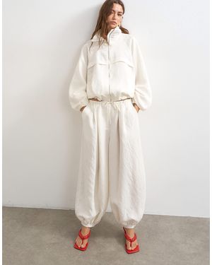 TOPSHOP Co Ord Modal Balloon Trouser - White