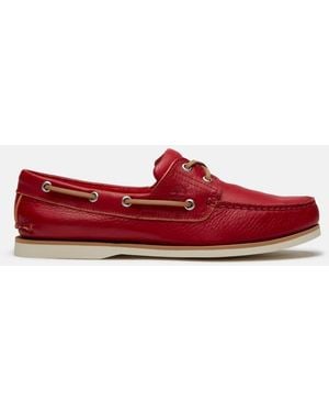 Timberland Classic Boat Shoe - Red