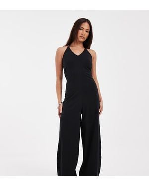 Only Petite Halterneck Jumpsuit - Black
