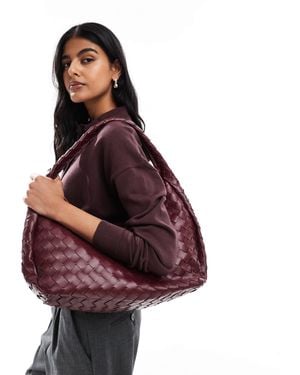 Glamorous – große schultertasche - Lila