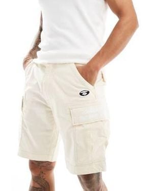 Aape By A Bathing Ape Aape By A Bathing Ape Cargo Utility Shorts - White