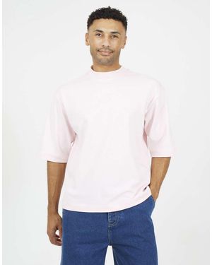 Brave Soul Oversized T-Shirt - White