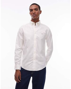 Tommy Hilfiger Flannel Shirt - White