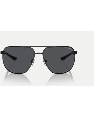 ARMANI EXCHANGE Gafas De Sol Con Montura Redondeada Y Lentes Grises Ax2047S De - Azul