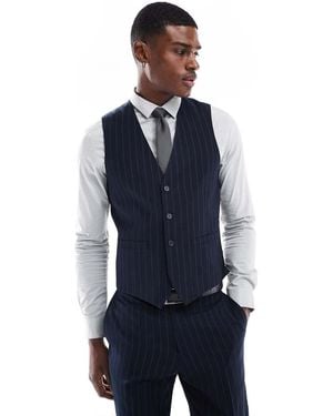 French Connection French Connection Formal Suit Waistcoat - Blue