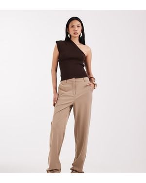 Vero Moda Straight Leg Tailored Trouser Co-Ord - Natural