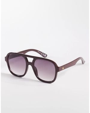 Aire Whirlpool Aviator Sunglasses - Red