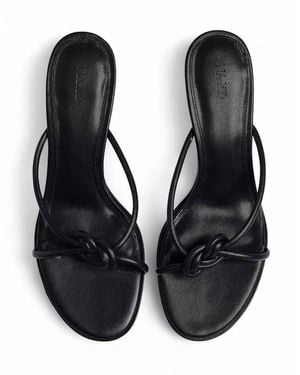 NA-KD Knot Detail Heels - Black