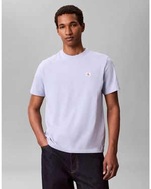 Calvin Klein Badge Logo T-shirt - White