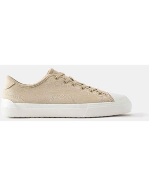 Pull&Bear Casual Sneakers Met Detail - Naturel