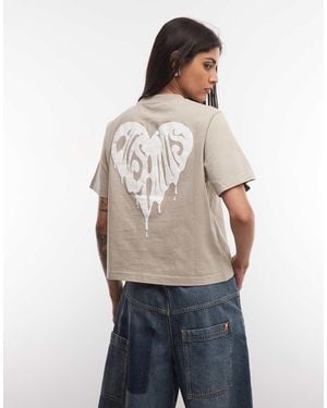 AllSaints Trip Lisa T-Shirt Met Korte Mouwen En Grafisch Logo - Meerkleurig
