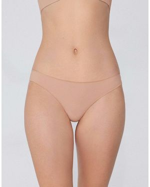 Tezenis Microfibre Brazilian Briefs - Natural