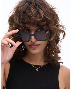 Jimmy Fairly – the dita – eckige oversize-sonnenbrille - Braun