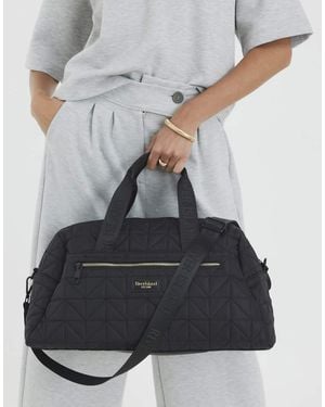River Island Quilted Holdall Bag - Grey
