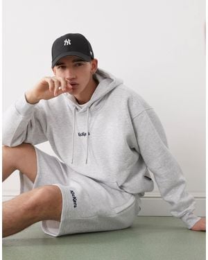 Kickers Oversized Hooded Sweater - Grey