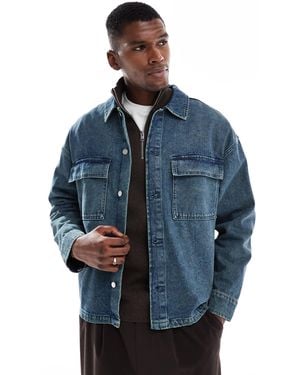 Jack & Jones Boxy Denim Jacket - Blue
