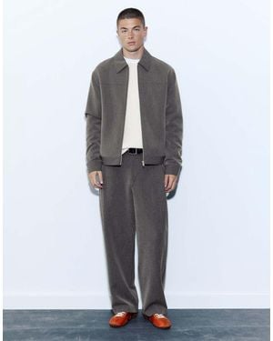 Pull&Bear Rechte Broek Met Getailleerde Pasvorm - Wit