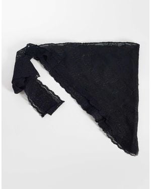 Vero Moda Lace Waist Scarf - Blue