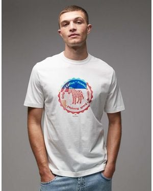 Paul Smith Paul Smith Zebra Logo T-Shirt - Grey