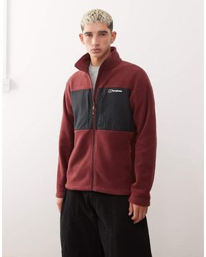 Berghaus Jacket Prism Guide Interactive Polartec Fleece Jacket - Red