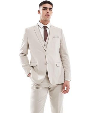 French Connection French Connection Linen Formal Suit Jacket - White