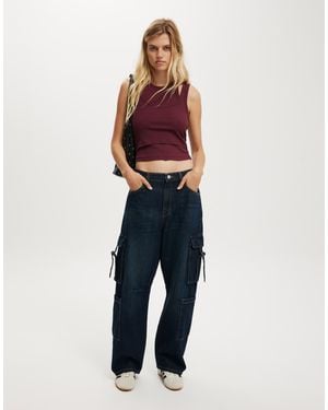 Cotton On Cotton On Barrel Jean - Blue