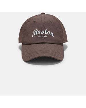 Stradivarius Embroidered Cap - Brown