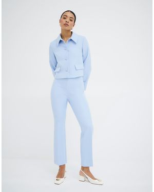 River Island Crop Flare - Blue