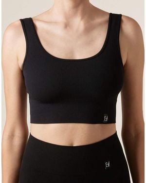 Calzedonia Seamless Sports Top - Black