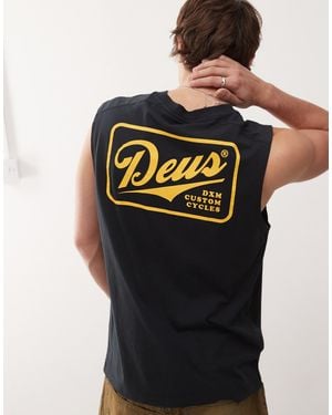 Deus Ex Machina – phase – trägertop - Schwarz