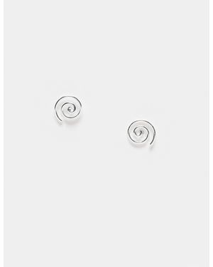 Kingsley Ryan Boucles d'oreilles en spirale - Bleu