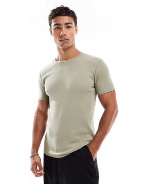 ASOS Muscle Fit T-shirt - Grey