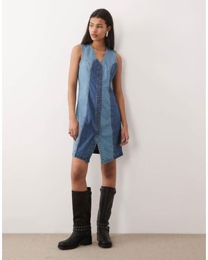 Wrangler – trägerkleid - Blau