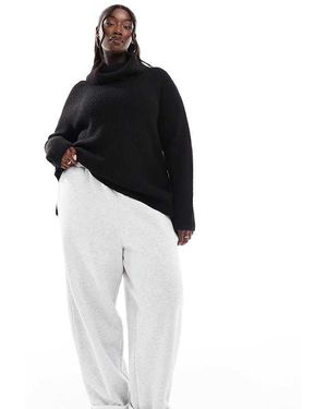 Yours Jersey Con Cuello Vuelto De - Negro