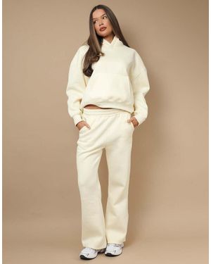 SIMMI Colby Essentials Flared Joggers - Natural