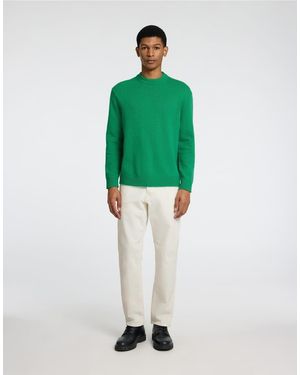 SELECTED Vaqueros Grises De Corte Tapered Estándar De - Verde