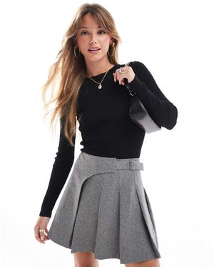 New Look Top Girocollo - Grigio