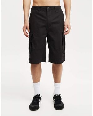 Cotton On Baggy Cargo Short - Black