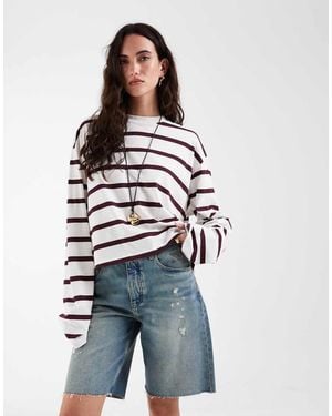 Tommy Hilfiger Mia Relaxed Fit Bermuda Shorts - Blue