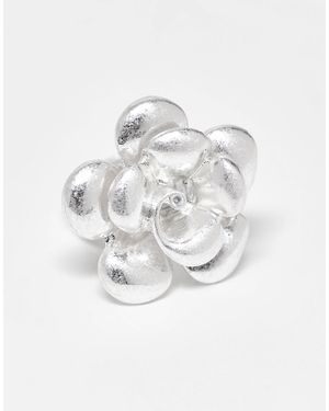 ASOS Asos design curve – markanter ring - Weiß
