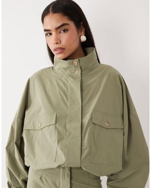 ASOS Pocket Detail Windbreaker - Green