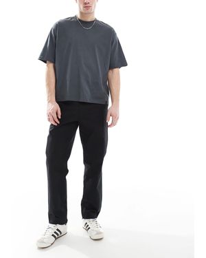 Farah Hawtin - pantalon fuselé en toile - Bleu