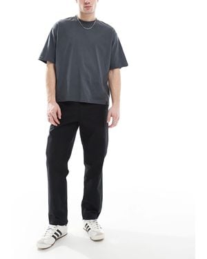 Farah – hawtin – schmal zulaufende canvas-hose - Blau