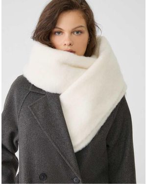 Stradivarius Basic Effen Sjaal - Grijs